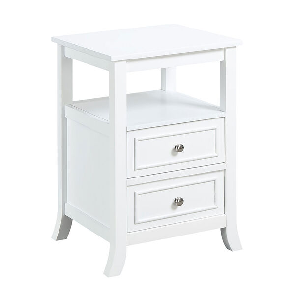 Melbourne End Table in White, image 6