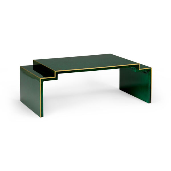 Chatsworth Malachite with Gold Coffee Table, image 1