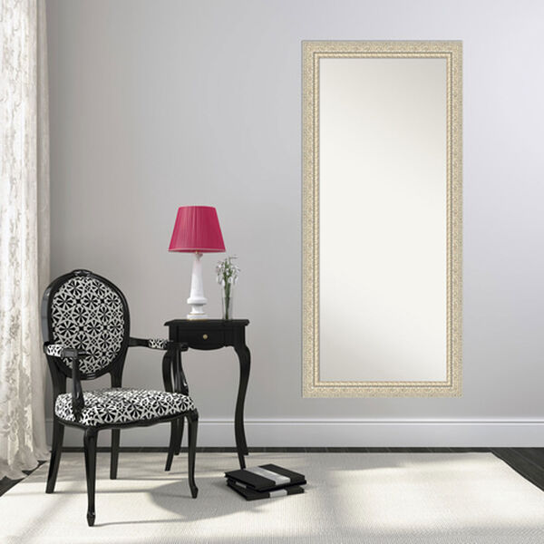 Fair Baroque Cream 30-Inch Floor Mirror, image 4