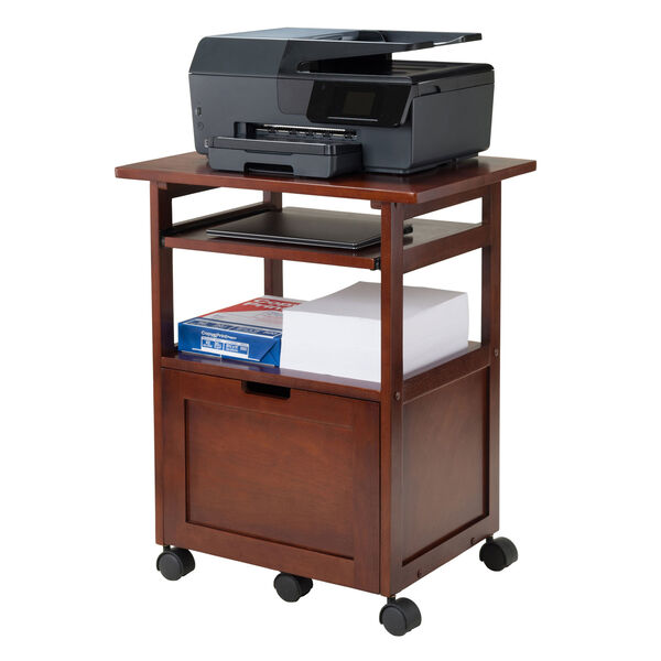 Piper Work Cart / Printer Stand with Key Board, image 5