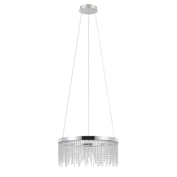 Antelao Silver 24-Inch LED Chandelier, image 1