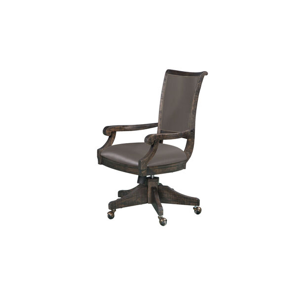 Sutton Place Swivel Chair in Weathered Charcoal, image 1