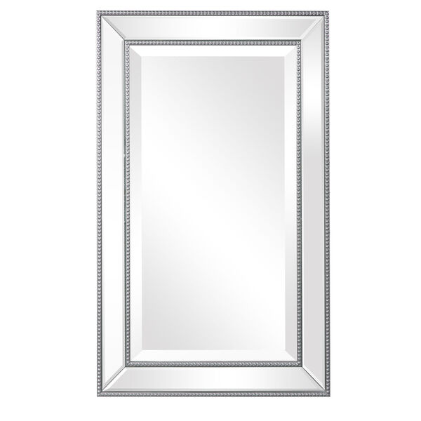 Monroe Silver Framed Rectangular Wall Mirror, image 2