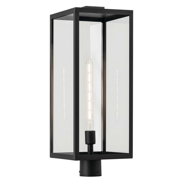 Branner Textured Black 26-Inch One-Light Outdoor Post Lantern, image 5