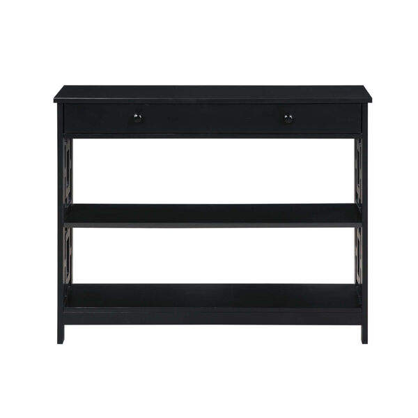 Town Square Black Accent Console Table, image 4
