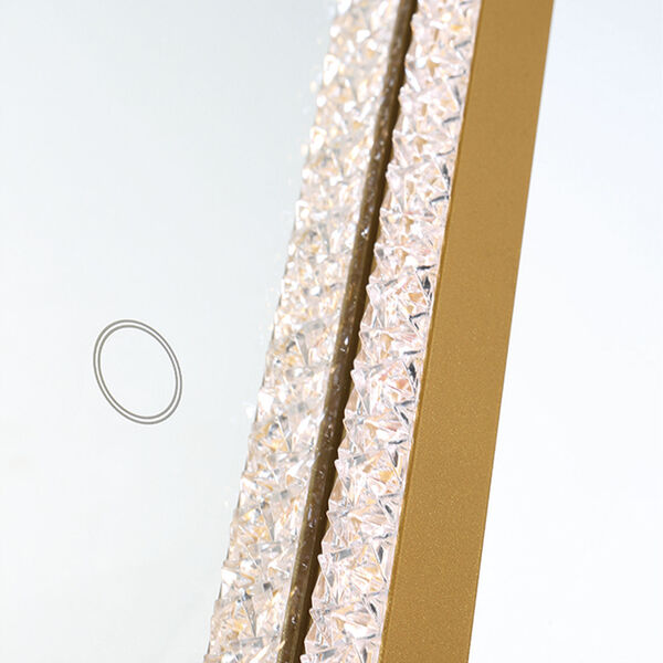 Cerissa Gold 54-Inch LED Wall Mirror, image 2