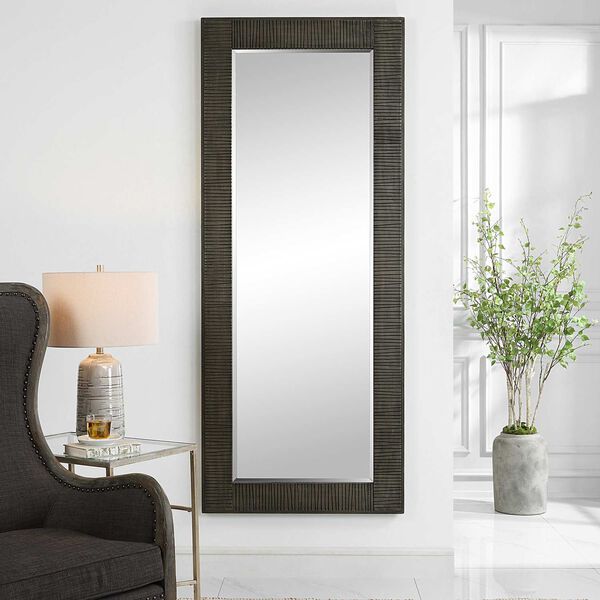 Figaro Aged Gray 34 x 82-Inch Wall Mirror, image 5