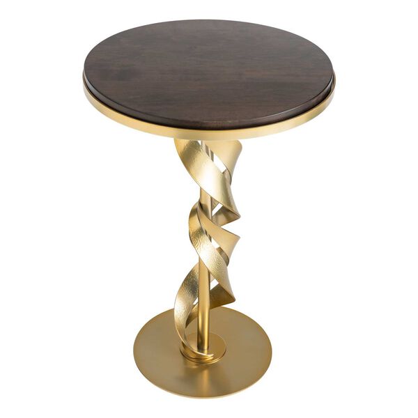 Folio Modern Wood Top Accent Table, image 3