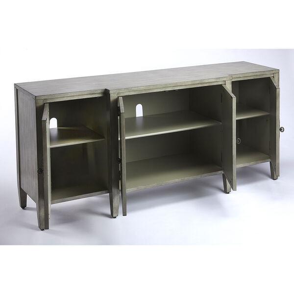 Giovanna Olive Gray Mirrored Sideboard, image 8