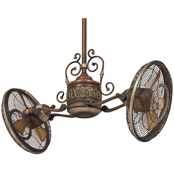 Traditional Gyro Belcaro Walnut 42-Inch LED Ceiling Fan, image 1