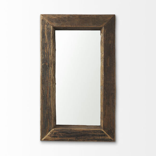 Gervaise Brown 28-Inch x 48-Inch Rectangular Wall Mirror, image 2