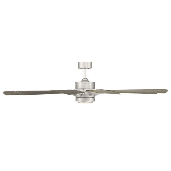 Wyndmill Steel and Weathered Wood 65-Inch 2700K Indoor Outdoor Smart LED Ceiling Fan, image 4