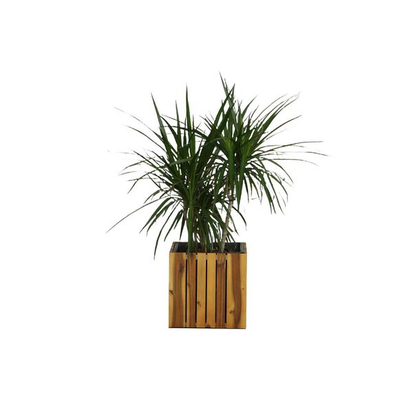 Groot Natural Square Planter, image 1