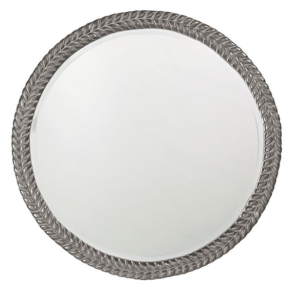 Amelia Glossy Nickel Mirror, image 1