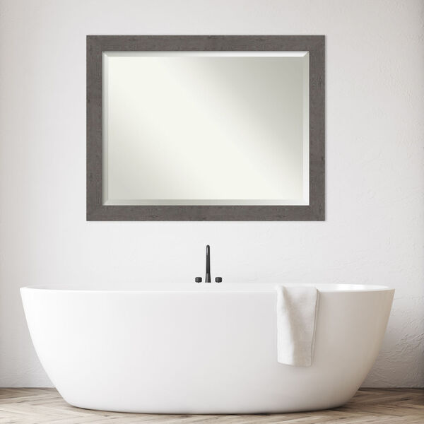 Gray 45W X 35H-Inch Bathroom Vanity Wall Mirror, image 5