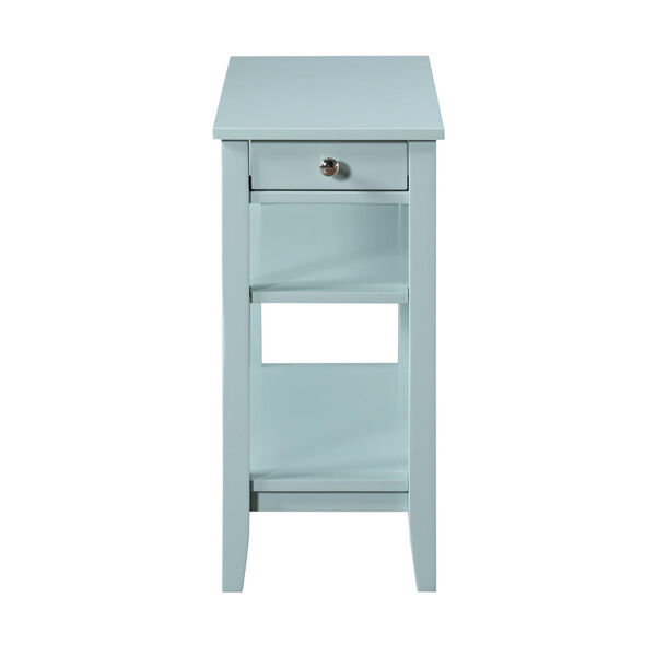 American Heritage Sea Foam End Table With Drawer, image 5