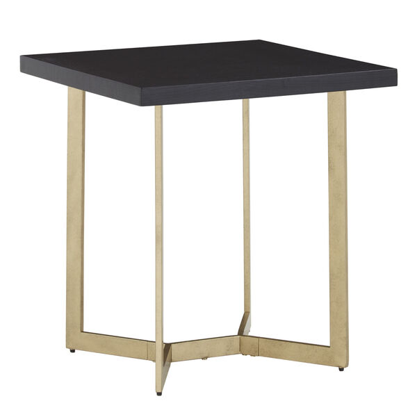 Helena Black and Gold End Table, image 1
