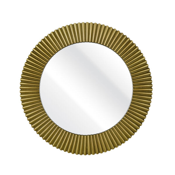Ellipse Brass Mirror, image 1