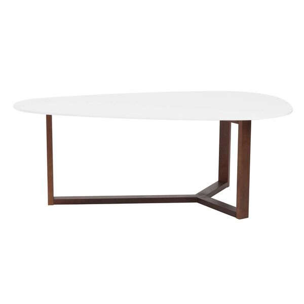 Morty White Coffee Table, image 1