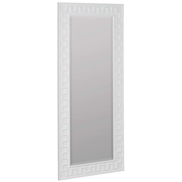X Erin Gates Bright White Brook Floor Leaner Mirror, image 3