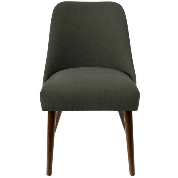 Linen Slate 33-Inch Dining Chair, image 2
