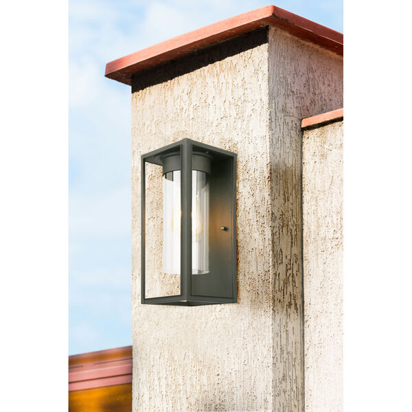 Walker Hill Black Five-Inch One-Light Outdoor Wall Sconce, image 3