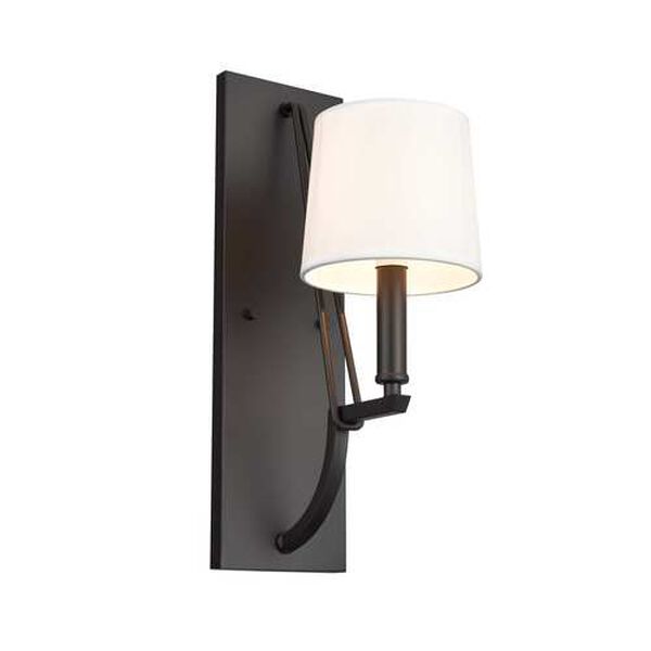 Robinson Matte Black One-Light Wall Sconce, image 5