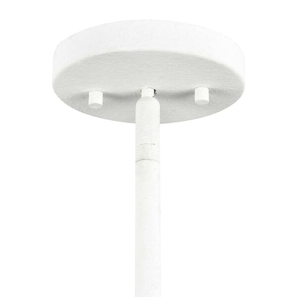Sophie White Coral 20-Inch Three-Light Pendant, image 5