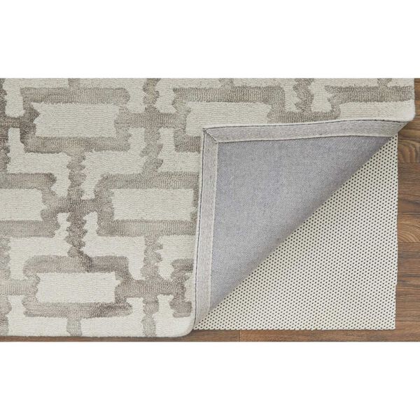 Lorrain Ivory Taupe Rectangular 3 Ft. 6 In. x 5 Ft. 6 In. Area Rug, image 6