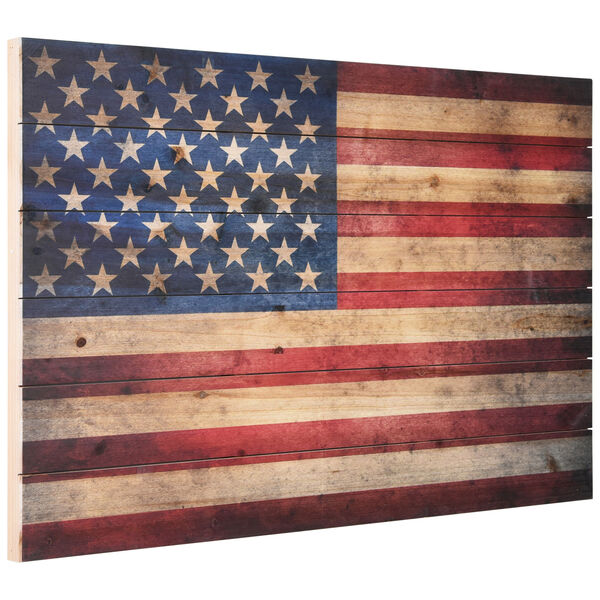American Dream 2 Digital Print on Solid Wood Wall Art, image 3