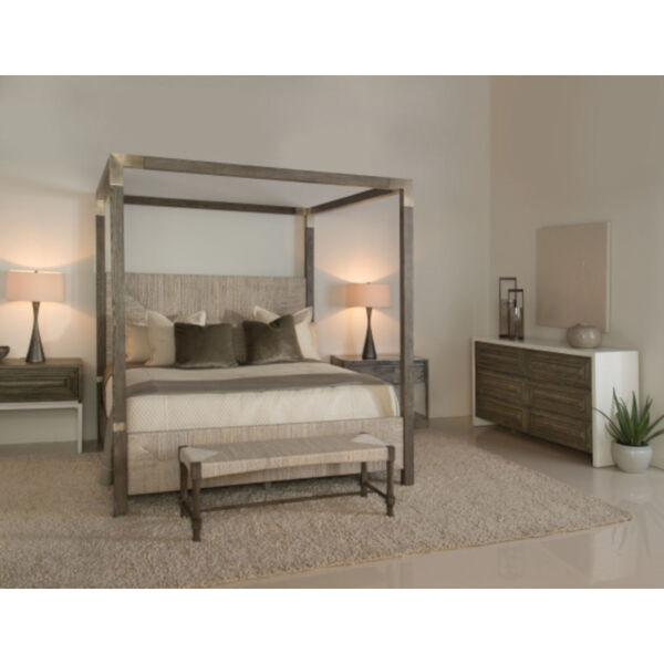 California Gray King Bed, image 3