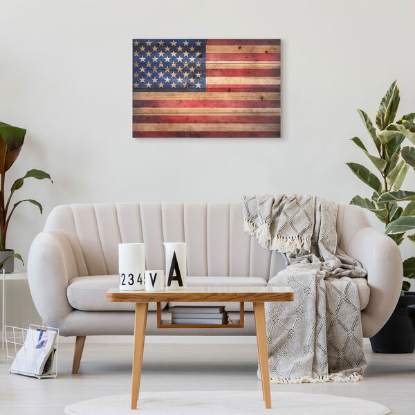 American Dream 3 Digital Print on Solid Wood Wall Art, image 3