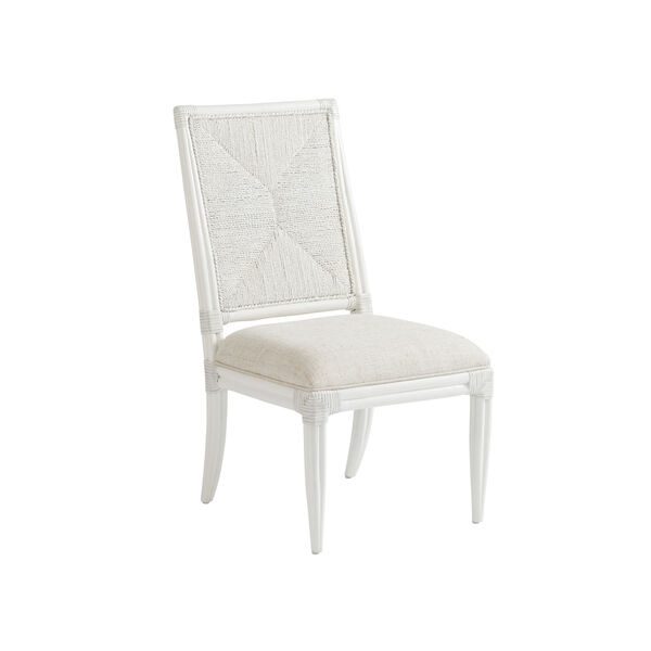 Ocean Breeze White 39-Inch Regatta Side Chair, image 1