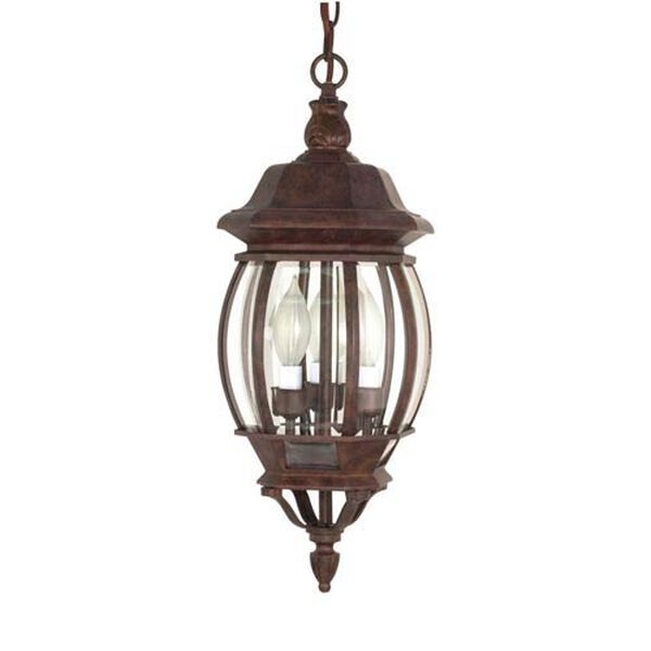 Central Park Old Bronze Outdoor Hanging Pendant, image 1