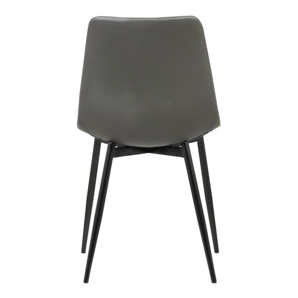 Monte Gray with Black Powder Coat Dining Chair, image 4