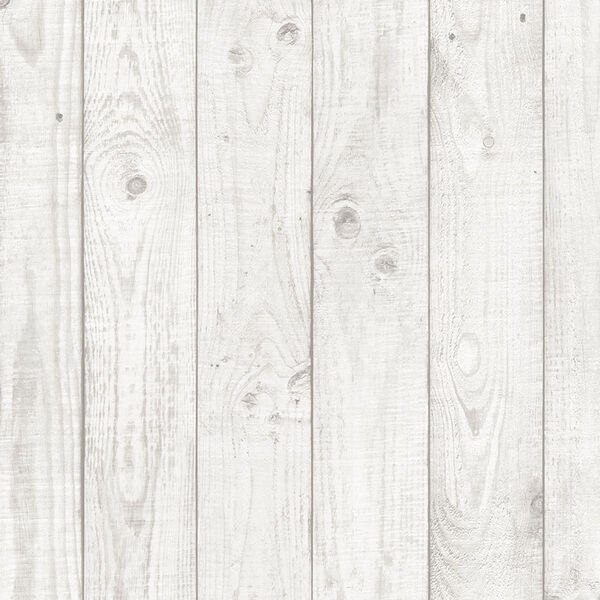 Light Grey Barn Board Wallpaper - SAMPLE SWATCH ONLY, image 1