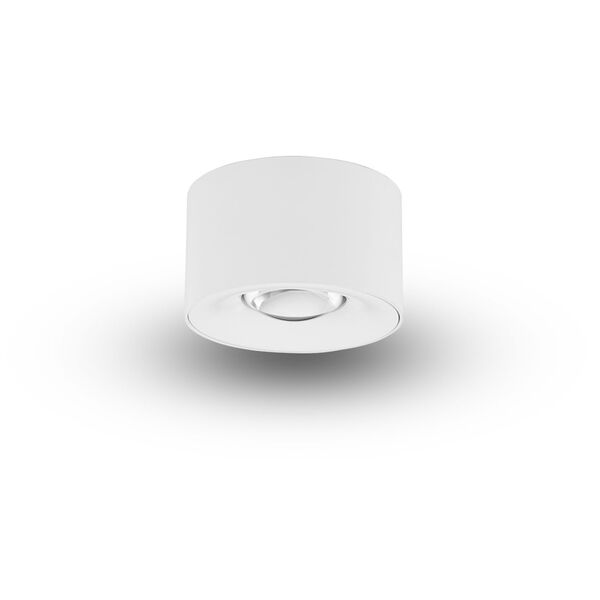 Node White 8W Round LED Flush Mounted Downlight, image 1