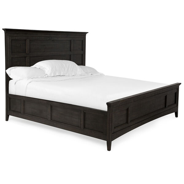 Westley Falls Relaxed Traditional Graphite King Panel Bed, image 2