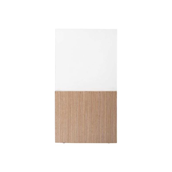 Modulum White and Natural Accent Table, image 6