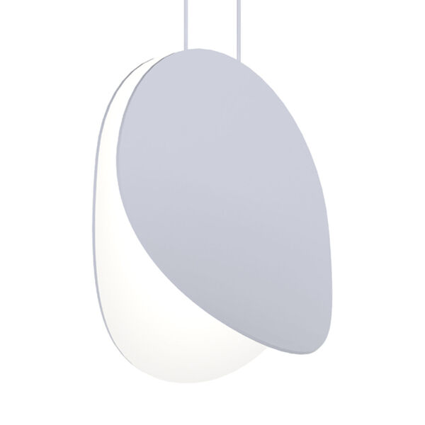 Malibu Discs Dove Gray 10-Inch LED Pendant, image 1