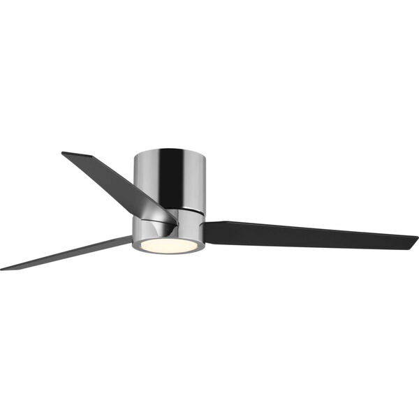 Braden Polished Chrome 56-Inch LED One-Light Ceiling Fan, image 3