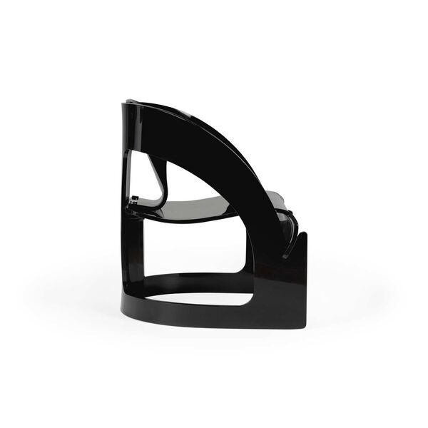 Beverly Grove Black Acrylic Chair, image 4