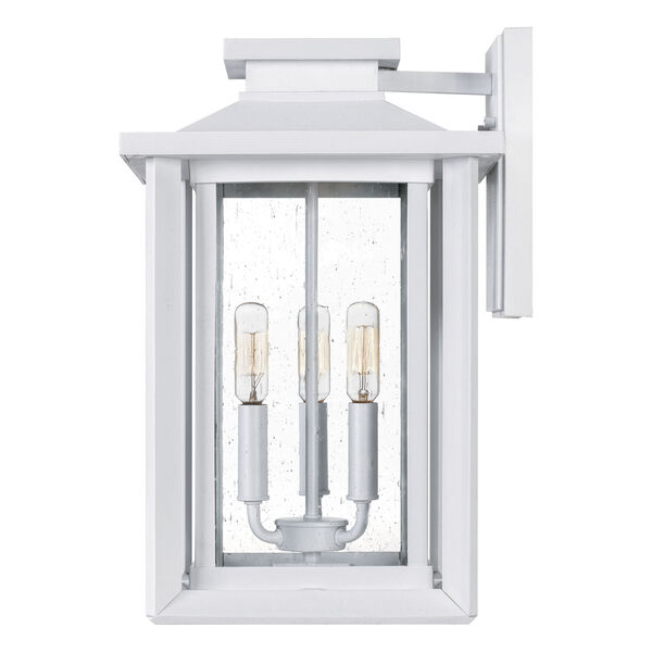 Wakefield White Lustre Three-Light Outdoor Wall Mount, image 4