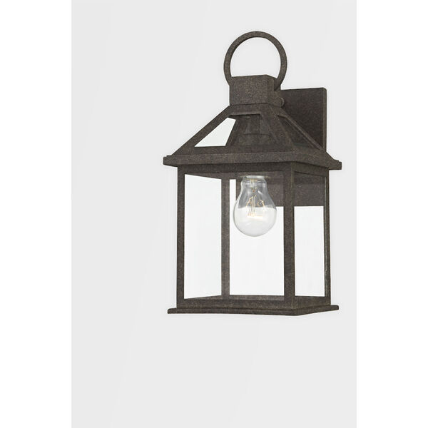 Sanders French Iron One-Light Outdoor Wall Sconce, image 2