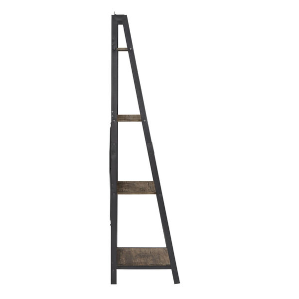 Norman Black Ladder Bookcase, image 3