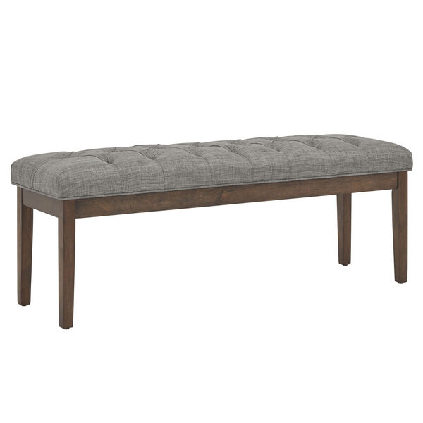 Amy Gray Tufted Reclaimed Uphlstered Bench, image 1