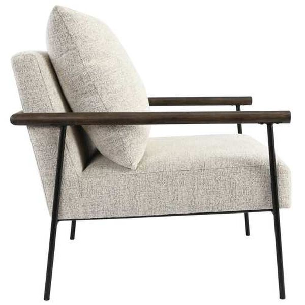 Ainsley Beige and Black Accent Chair, image 3