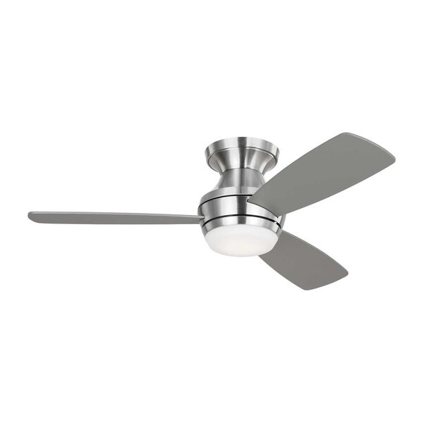 Ikon Brushed Steel 44-Inch LED Ceiling Fan, image 1