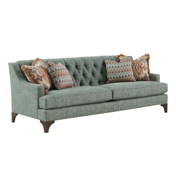 Silverado Brown Green Sofa, image 1