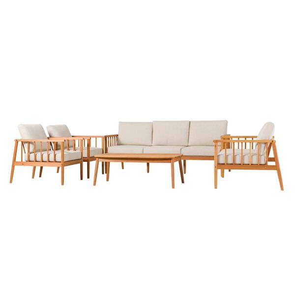 Circa Five-Piece Outdoor Spindle Chat Set, image 3